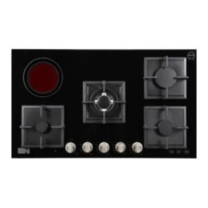 Newmatic PM941VSTGB Built-in Gas and Electric Cooker Hob
