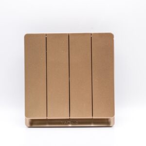 Tronic Gold 4-Gang 2-Way Switch