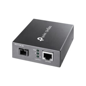 TP-Link Omada Omada 10/100 Mbps RJ45 to 100 Mbps Single-mode SC WDM Bi-Directional Fiber Converter
PORT: 1× 100Mbps SC Port, 1× 10/100M RJ45 Port (Auto MDI/MDIX)
Full-duplex, Tx:1550 nm, Rx:1310 nm, Up to 20 km