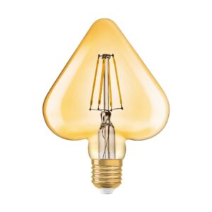 Africab Heart Shape-4W-E27-220V-2200K 110*150Hmm Amber