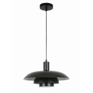 Tronic Contemporary Black Pendant Light