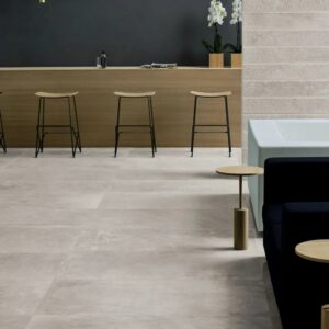 Bylimaze Sand Stone Light Grey Ceramic Floor Tile - 600 x 600mm