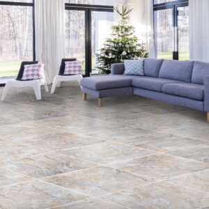 CTM South Africa X - Theatre Marble EcoTec Rectified Shiny Hard Body Ceramic Floor Tile - 600 x 600mm
