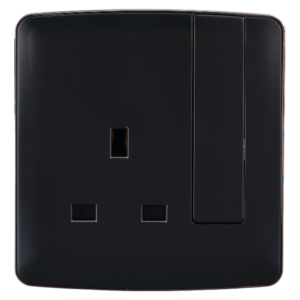 Africab Da Series Switches & Socket 13A Socket With Neon(Big Button)