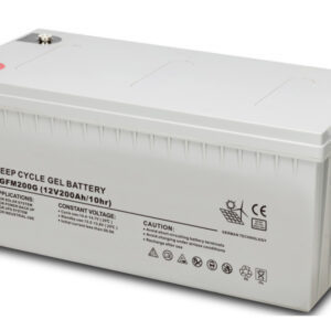 Africab Solar Batterie 12V 200Ah Gel Battery
