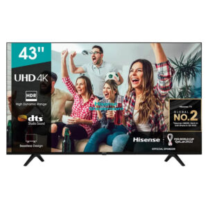 (Combo Deal) Buy Hisense 43″ UHD Smart 4K TV | 43A6 & Get a Hisense 140W Soundbar + Subwoofer | HS1800