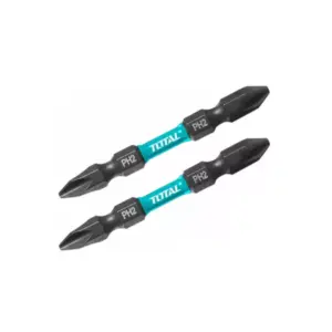 Total Tools Total Impact Screwdriver Bits ΡH2+PH2 65mm 2pcs Set TACIM71PH250