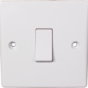 Africab Fl Series Switches & Socket 1 Gang 1 Way Switch