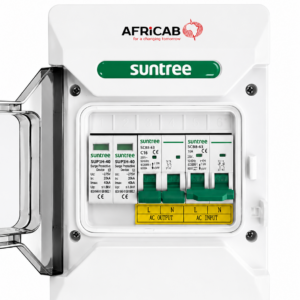 Africab AC Combiner Box Single Phase (1In/1Out) 20A