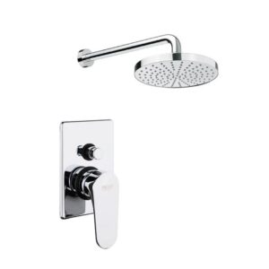 Tivoli Palermo Shower Mixer With Spout, Shower Head