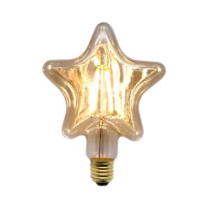 Africab Star-4W-E27-220V-2200K 150*180Mm Amber