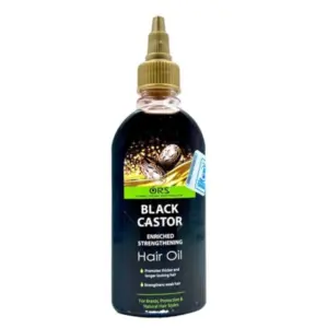 ORS Hair ORS Black Castor Hair Oil, 95ml, Nourishing Hair & Scalp Oil for Stronger Healthier Looking Hair ORSBCHO95ML