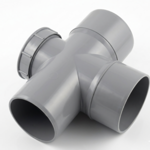ECO PLASTICS PVC 4'' Tee Rubber Door 4"