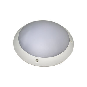 Tronic Bulkhead Outdoor Light with Bayer Polycarbonate White 600A1