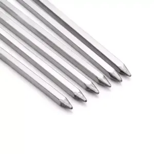 Naim Square Kebab 24" Skewer Stainless Steel 5mm Pack of 6 7420