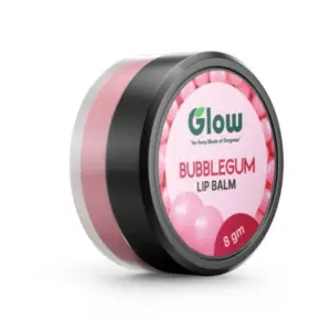 Glow Lip Balm 8g Bubblegum for Soft & Smooth Lips Hydrates & Nourishes the Lips with Long-Lasting Moisture