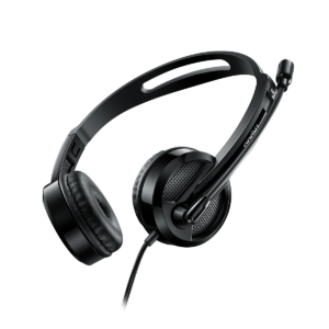 Rapoo Wired USB Stereo headset, Noise Reduction Microphone,  Black, 1 Year Warranty