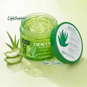 Odeon Aloe Vera Body Gel, 300ml, Soothing, Hydrating and Cooling Skin Care Gel OBGAV300ML