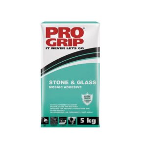 Pro Grip White Mosaic Adhesive & Grout - 5 Kg