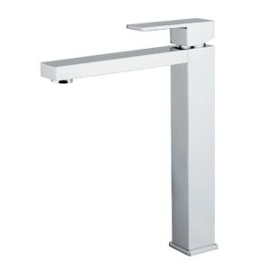 Tivoli Caserta Chrome Tall Basin Mixer With Pop-up Waste