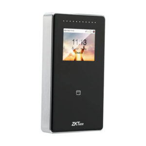ZKTeco RFID Card or Pin Code Terminal,
2.4 Inch TFT-LCD Color Screen, Hidden Touch Keypad
Card Capacity: 50,000
Record Capacity: 200,000
communication: TCP/IP, RS485, Wiegand
3rd Party Electric Lock, Door Sensor, Exit Button, Alarm, Doorbell