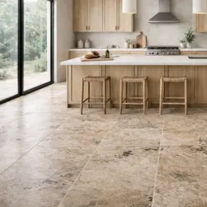 CTM South Africa Pantagonia Bronze Stone Look Gloss Glazed Porcelain Floor Tile – 750 x 1500mm