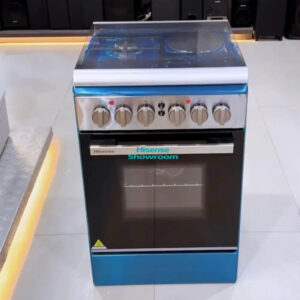 Hisense 50 x 60 Cooker - 3 Gas Burners & 1 Electric Stove | Electric Oven | HF531GEES