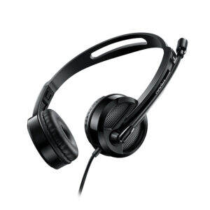 Rapoo Wired Stereo headset Black,Microphone,  3.5mm Plug, 1 Year Warranty