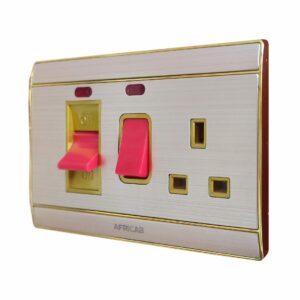 Africab Gw Series Switches & Socket 3*6 45A Cooker Gw2748L