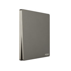 Tronic Grey - 1 Gang 2 Way Switch