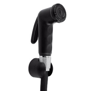 Shattaf Set Shaka Black PVC Lever Cotali