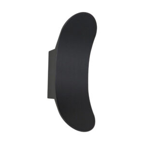 Tronic Simple Black LED Wall Light