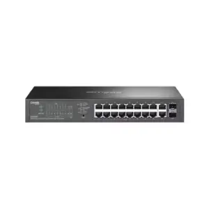 TP-Link Omada 20 Port Gigabit Easy Managed Switch with 16 Port PoE+ & 2 Gigabit SFP Port ES220GP