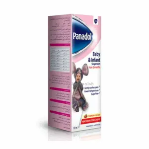 Glaxo Panadol Baby & Infant Suspension 100ml 14259 (E-EX)