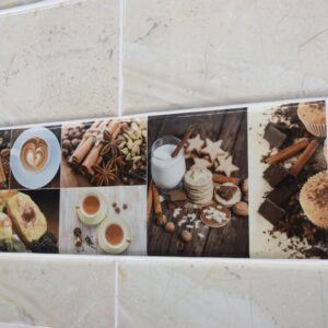 STR Ceramica Viena Kitchen Ceramic Decor Wall Tile - 200 x 600mm