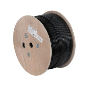 EVI Cabling CAT6 UTP 305m - 4P CU 23AWG (0.55mm) Black, PE Outdoor cable