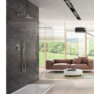 CastleWare Shower Glass Panel 8MM 1000 NF6310 C/ware