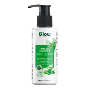Glow Body Lotion Timeless Treasure with Aloevera, Green Tea & Cucumis Sativus Extract 150ml