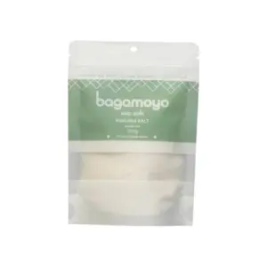 Bagamoyo Sea Salt Bagamoyo Fine Sea Salt 200g Pouch, Sea Salt, Iodized, Made in Tanzania