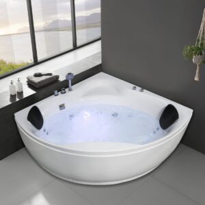 Bathtub Jacuzzi Corner Castleware