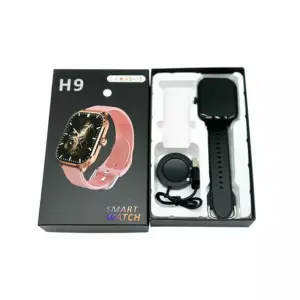 Faith H9 Smart Watch – HD Full Touch Screen Fitness Tracker With Heart Rate Monitor, Blood Oxygen Monitoring, Sleep Tracking, Bluetooth Calling, Multiple Sports Modes & Magnetic Charging – Compatible with Android & iOS
