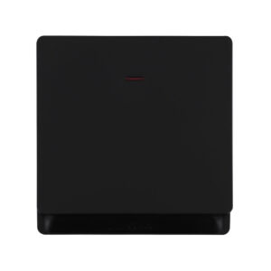 Tronic 20A Double Pole Switch with Neon – Black