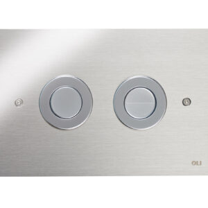 Push Plate with Kit for Cistern Chrome TREND Oli
