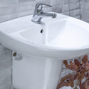 Wash Basin with Semi Padestal LPA1072 Castleware