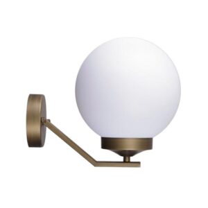 Tronic Globe Gold Wall Light