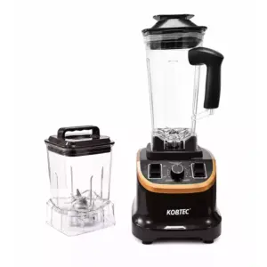 Kodtec Heavy-Duty Blender 800W, 2.5L Unbreakable Jug, 6 Stainless Steel Blades KT-3006-10HBL