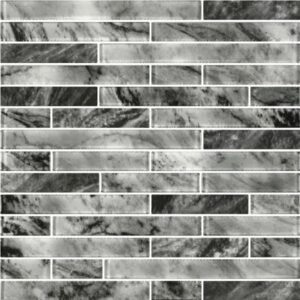 Imex Pallisandro Grey Glass Mosaic - 300 x 300mm