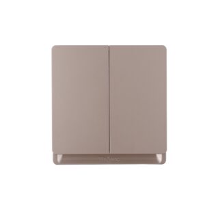 Tronic Gold - 2 Gang 2 Way Switch
