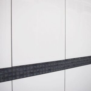 Bylimaze Cristallo Bianco Shiny Ceramic Wall Tile - 300 x 600mm