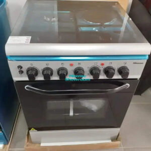 Hisense 60 x 58 Cooker - 3 Gas Burners & 1 Electric Stove | Electric Oven | HF631GEES